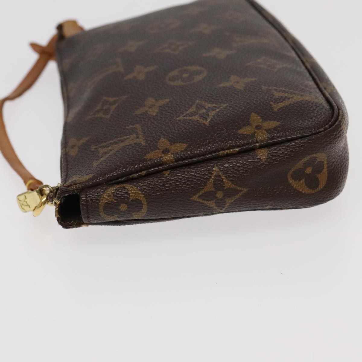 LOUIS VUITTON Monogram Pochette Accessoires Pouch M51980 LV Auth 89992