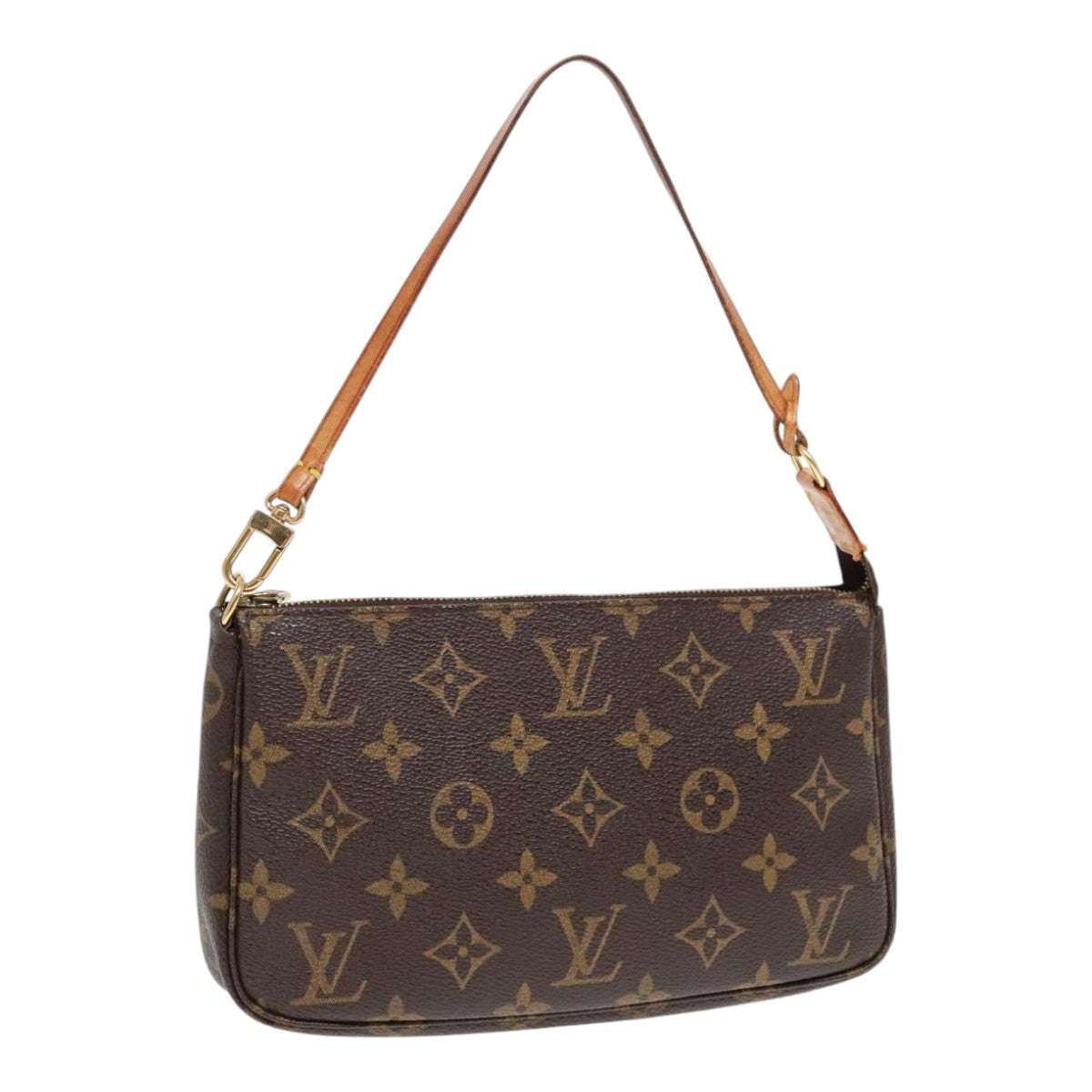 LOUIS VUITTON Monogram Pochette Accessoires Pouch M51980 LV Auth 89996