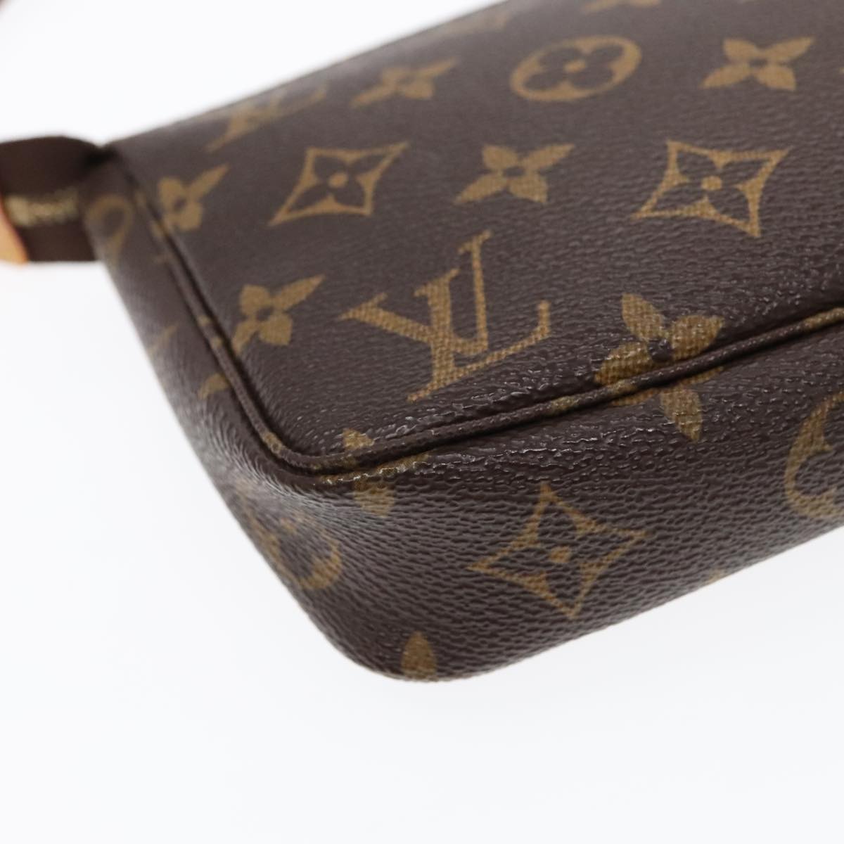 LOUIS VUITTON Monogram Pochette Accessoires Pouch M51980 LV Auth 89996