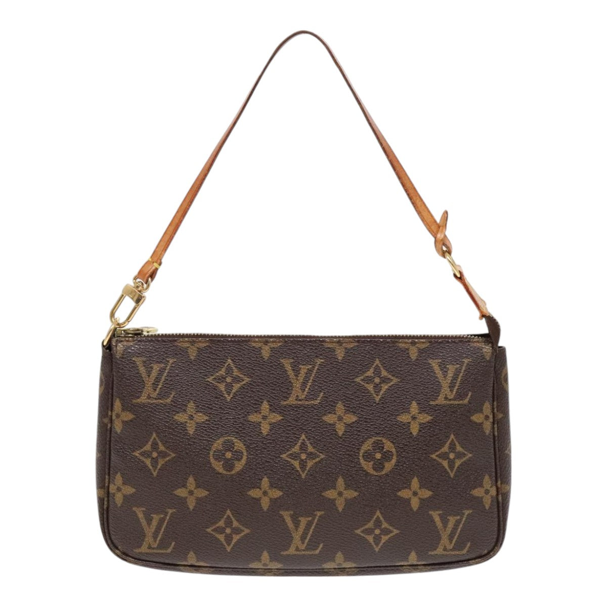 LOUIS VUITTON Monogram Pochette Accessoires Pouch M51980 LV Auth 89996