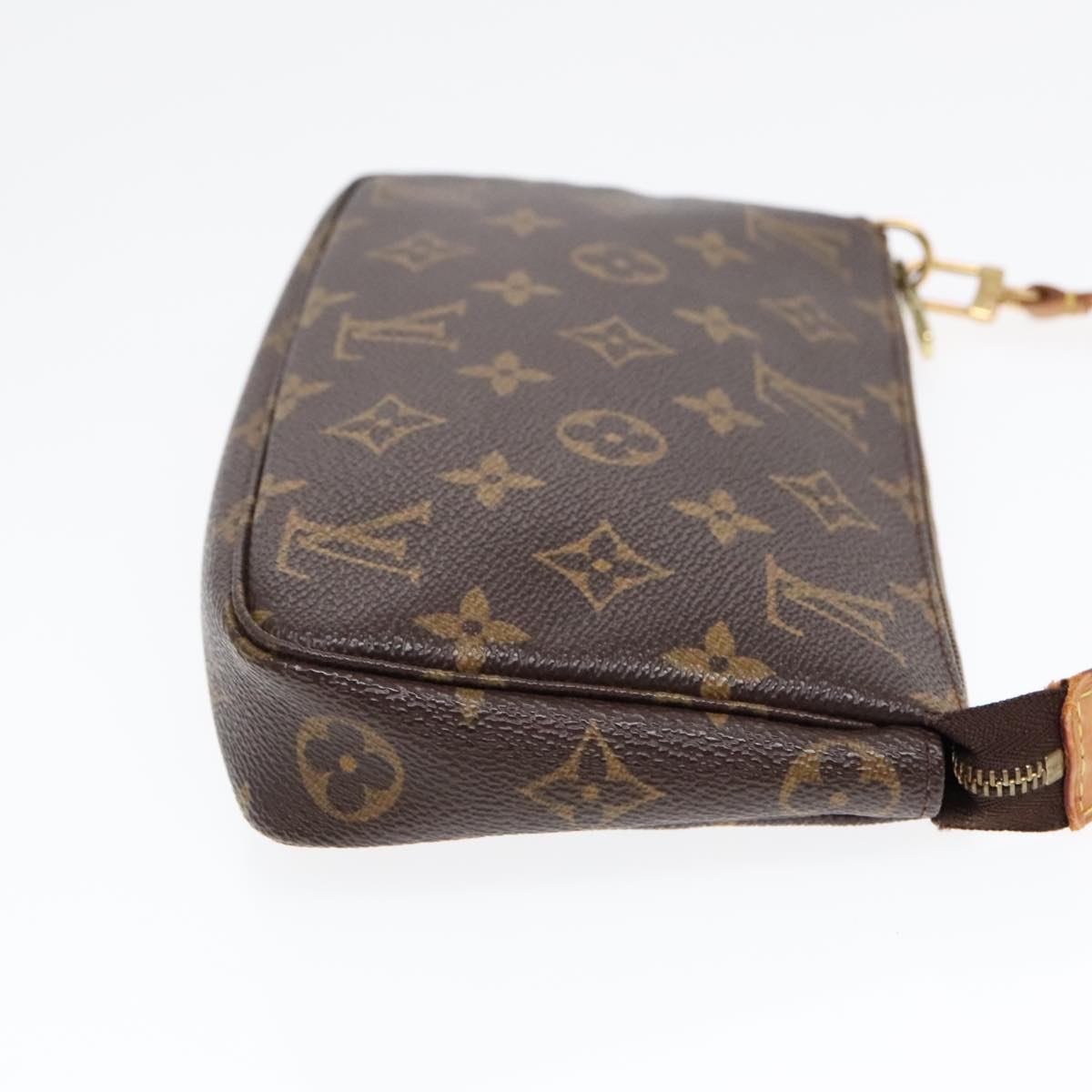 LOUIS VUITTON Monogram Pochette Accessoires Pouch M51980 LV Auth 89996