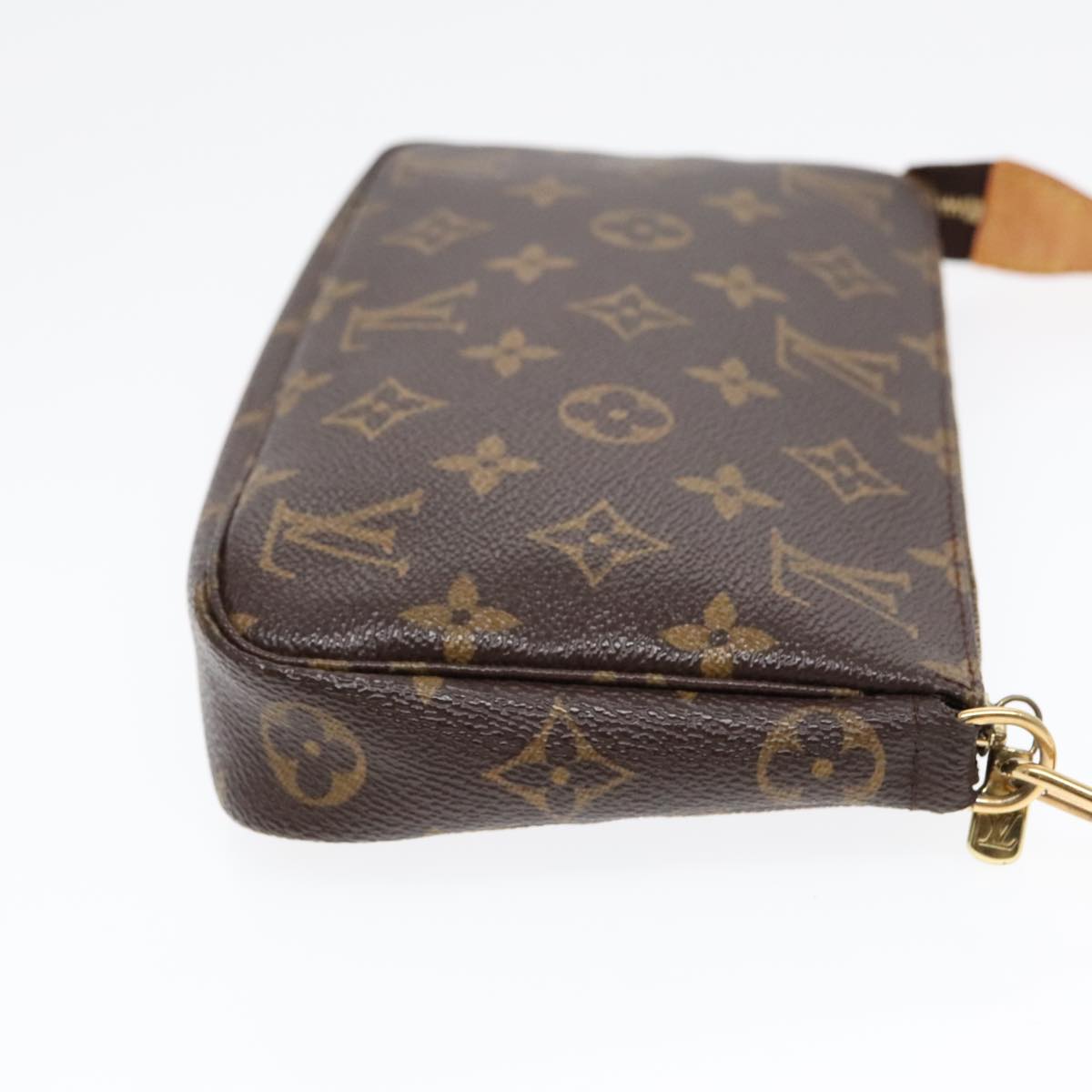 LOUIS VUITTON Monogram Pochette Accessoires Pouch M51980 LV Auth 89996