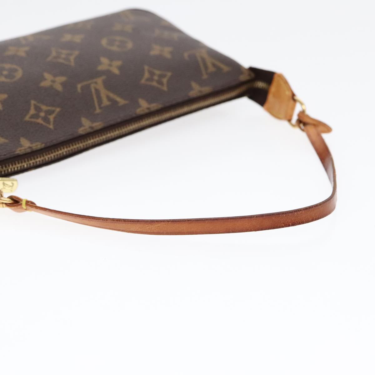 LOUIS VUITTON Monogram Pochette Accessoires Pouch M51980 LV Auth 89996