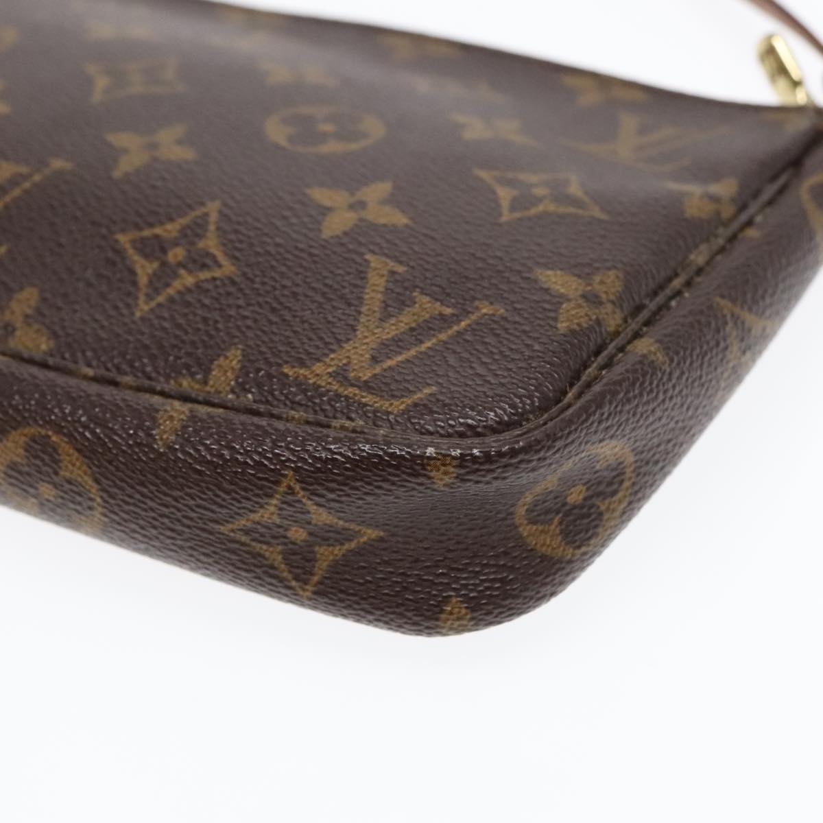 LOUIS VUITTON Monogram Pochette Accessoires Pouch M51980 LV Auth 89998