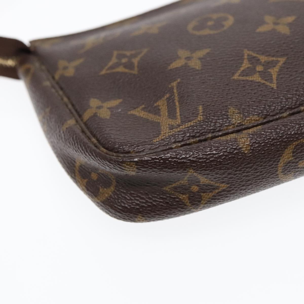 LOUIS VUITTON Monogram Pochette Accessoires Pouch M51980 LV Auth 89998