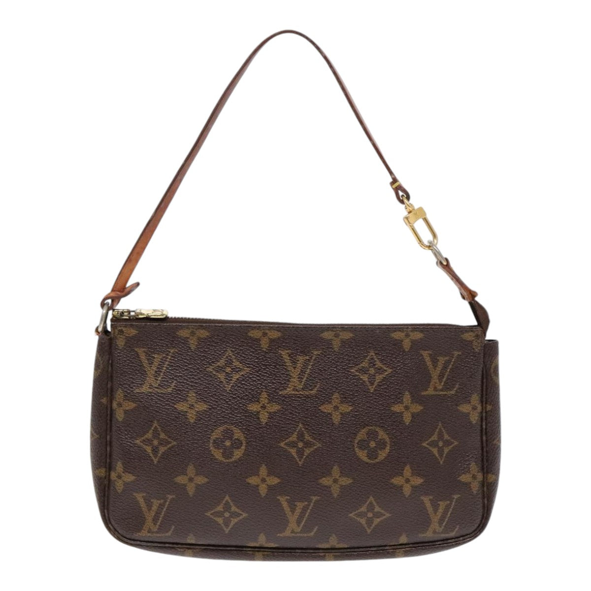 LOUIS VUITTON Monogram Pochette Accessoires Pouch M51980 LV Auth 89998