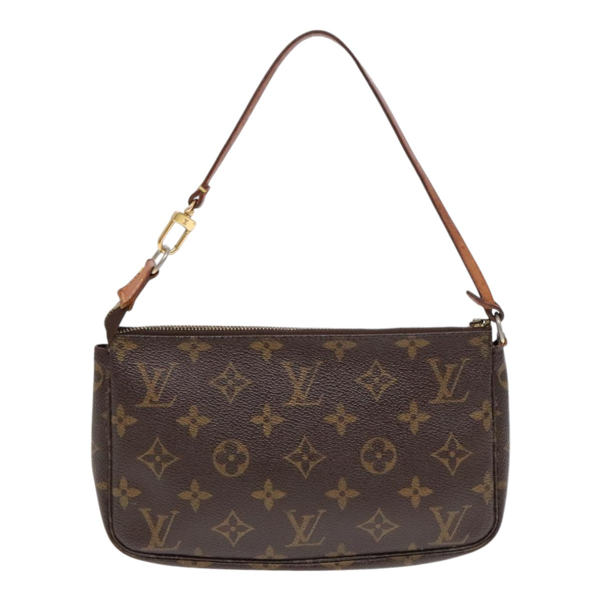 LOUIS VUITTON Monogram Pochette Accessoires Pouch M51980 LV Auth 89998