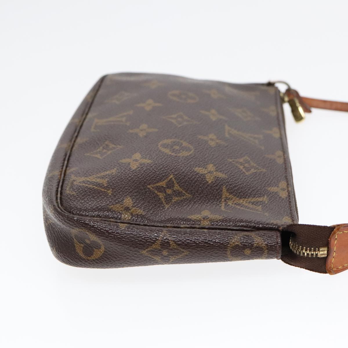 LOUIS VUITTON Monogram Pochette Accessoires Pouch M51980 LV Auth 89998