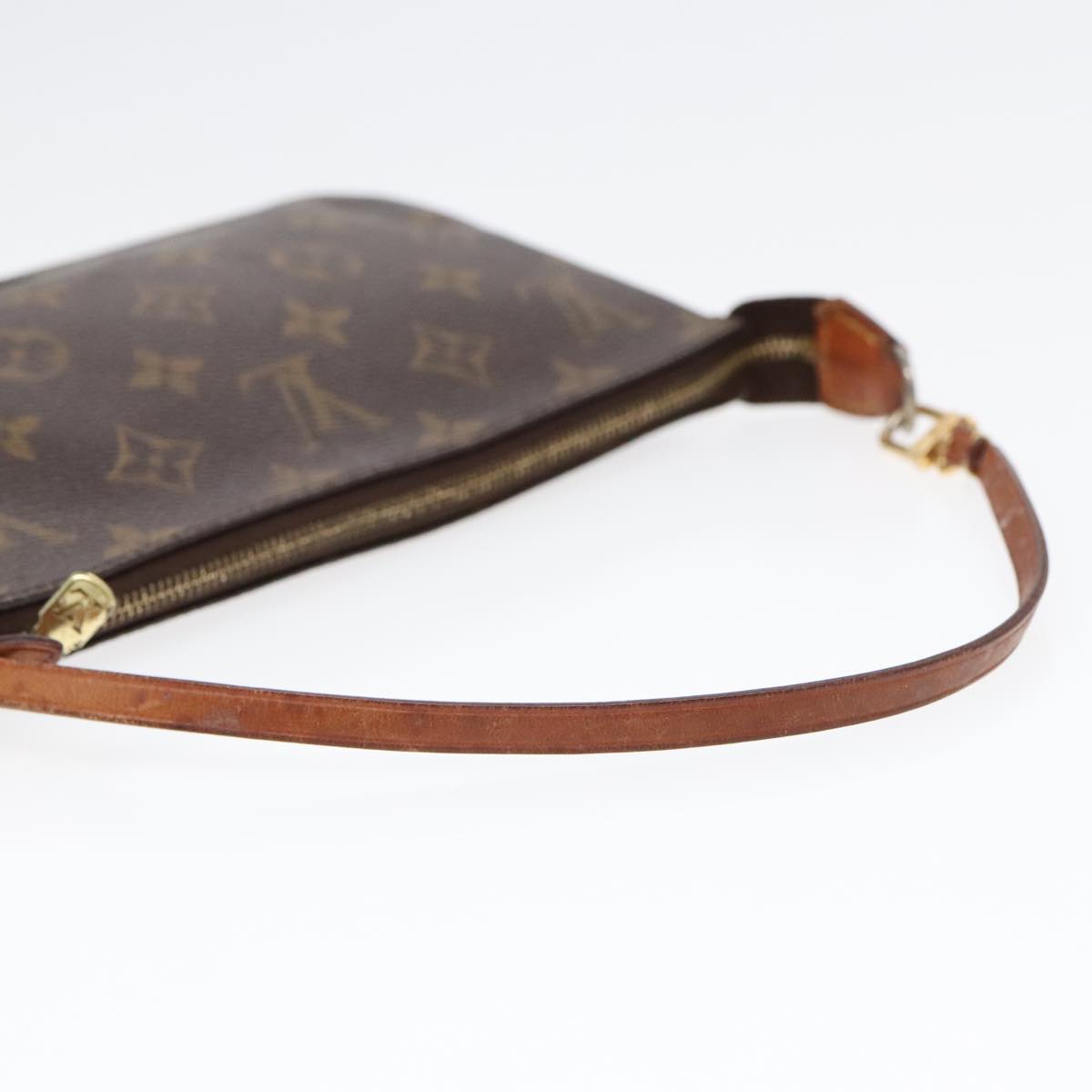 LOUIS VUITTON Monogram Pochette Accessoires Pouch M51980 LV Auth 89998