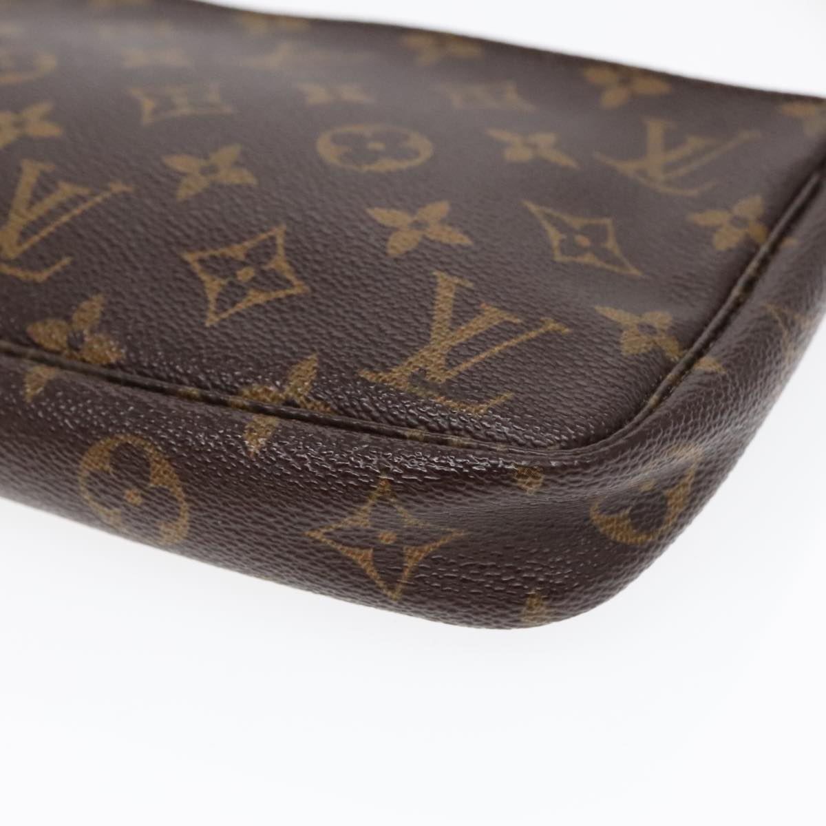 LOUIS VUITTON Monogram Pochette Accessoires Pouch M51980 LV Auth 89998