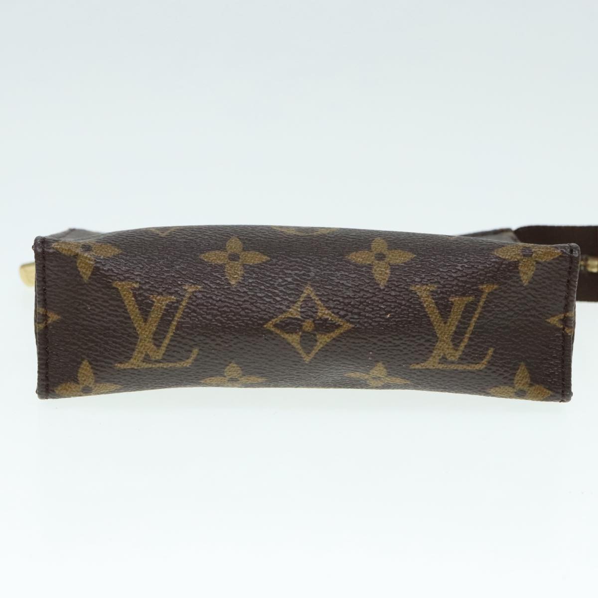 LOUIS VUITTON Monogram Poche Toilette 15 Pouch M47546 LV Auth 90019