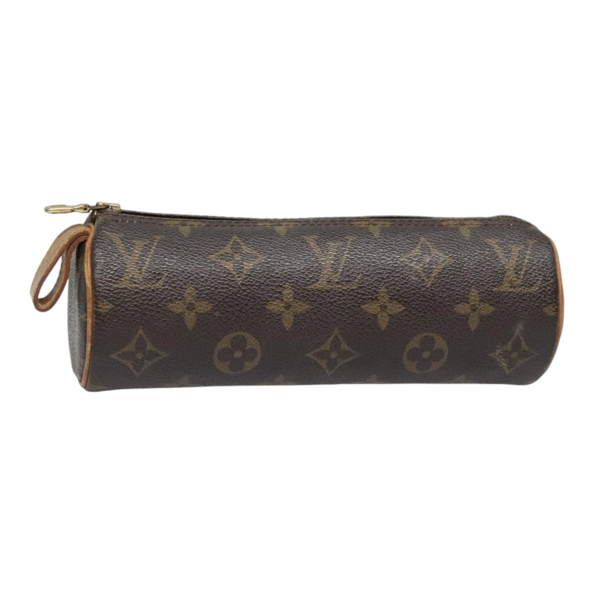 LOUIS VUITTON Monogram Trousse Rondo Pouch M47630 LV Auth 90025