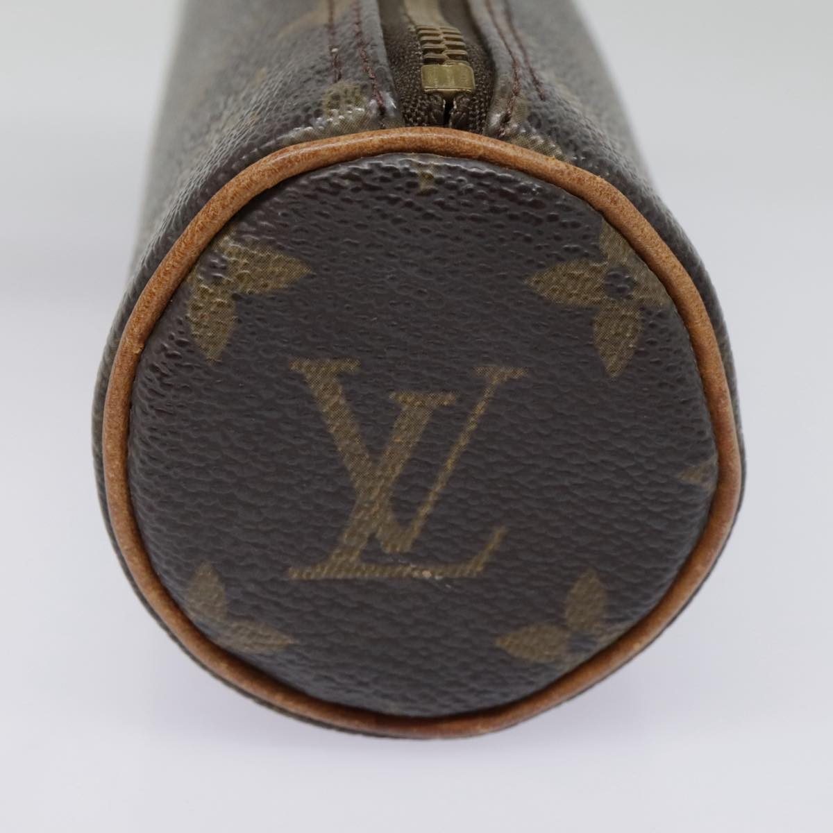 LOUIS VUITTON Monogram Trousse Rondo Pouch M47630 LV Auth 90025