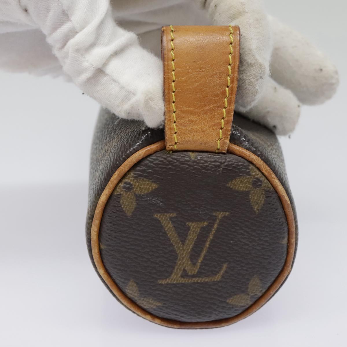 LOUIS VUITTON Monogram Trousse Rondo Pouch M47630 LV Auth 90025