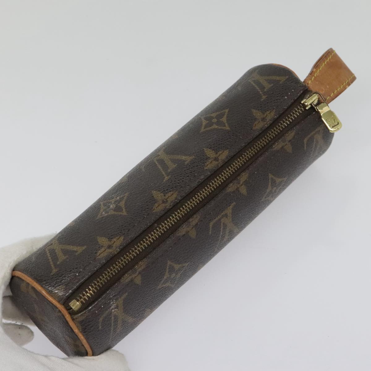 LOUIS VUITTON Monogram Trousse Rondo Pouch M47630 LV Auth 90025