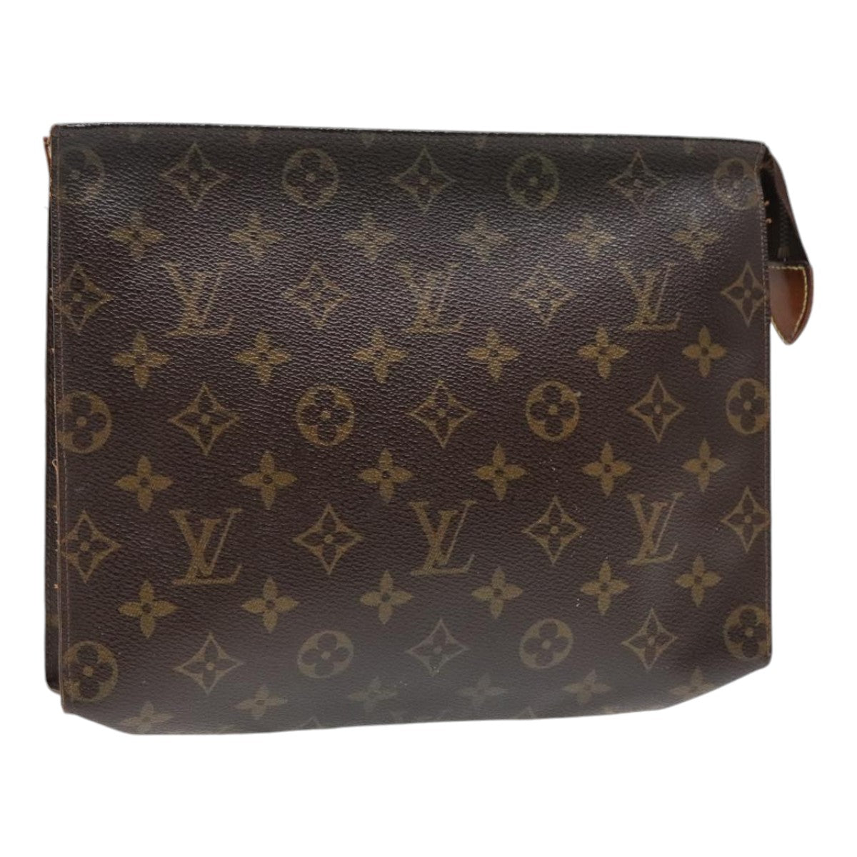 LOUIS VUITTON Monogram Poche Toilette 26 Pouch M47542 LV Auth 90026