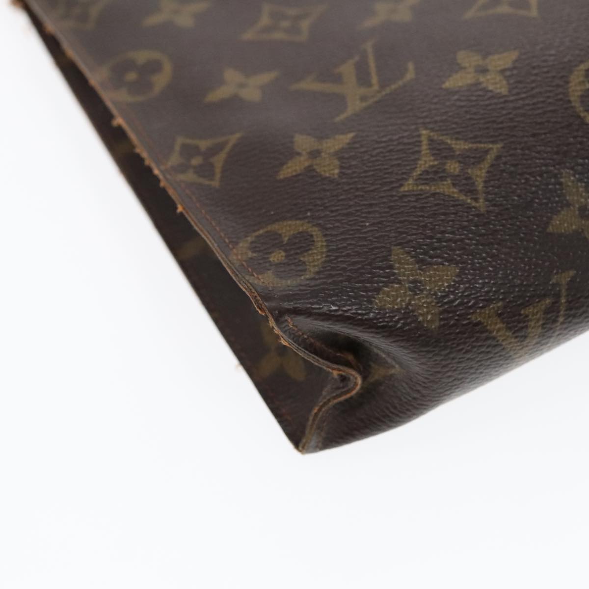 LOUIS VUITTON Monogram Poche Toilette 26 Pouch M47542 LV Auth 90026