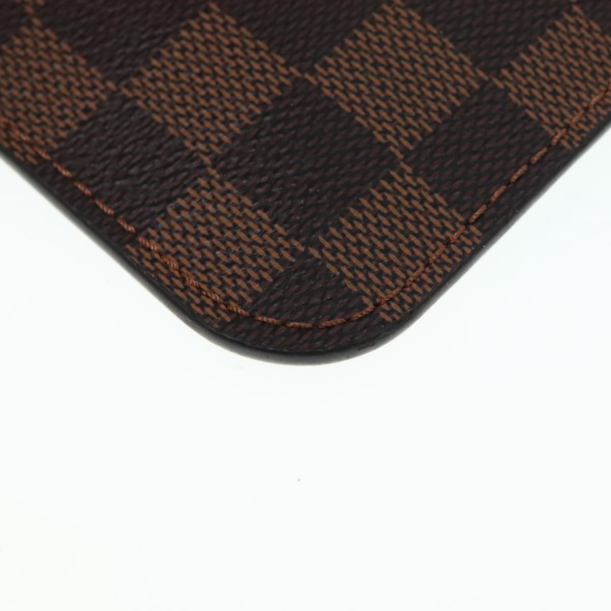 LOUIS VUITTON Damier Ebene Neverfull MM Pouch Accessory Pouch LV Auth 90028