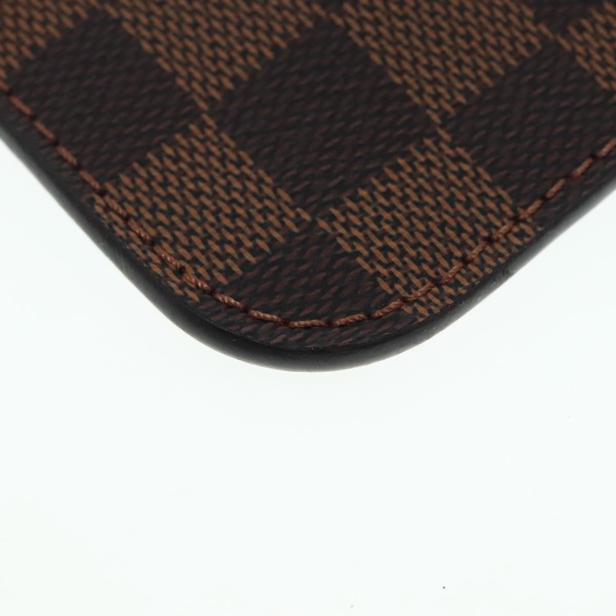 LOUIS VUITTON Damier Ebene Neverfull MM Pouch Accessory Pouch LV Auth 90028