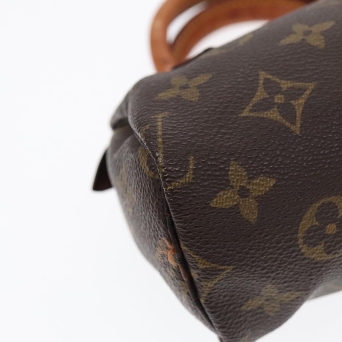 LOUIS VUITTON Monogram Mini Speedy Hand Bag M41534 LV Auth 90029