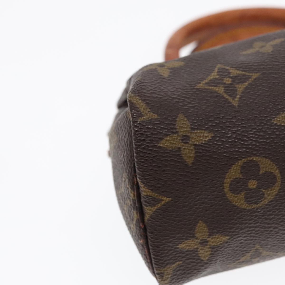 LOUIS VUITTON Monogram Mini Speedy Hand Bag M41534 LV Auth 90029