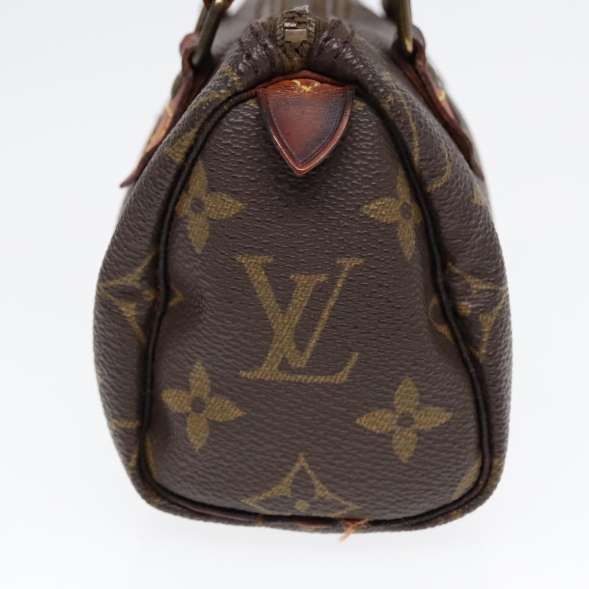 LOUIS VUITTON Monogram Mini Speedy Hand Bag M41534 LV Auth 90029