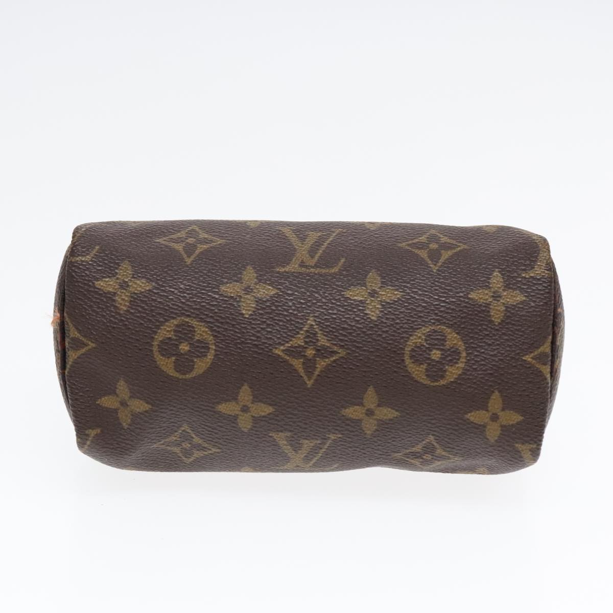 LOUIS VUITTON Monogram Mini Speedy Hand Bag M41534 LV Auth 90029