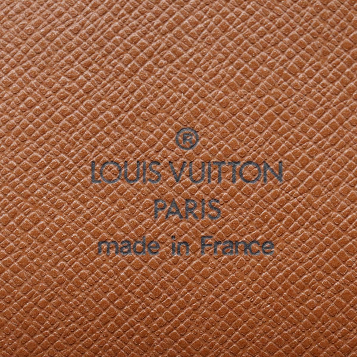 LOUIS VUITTON Monogram Agenda Geode Travel Case M62950 LV Auth 90037