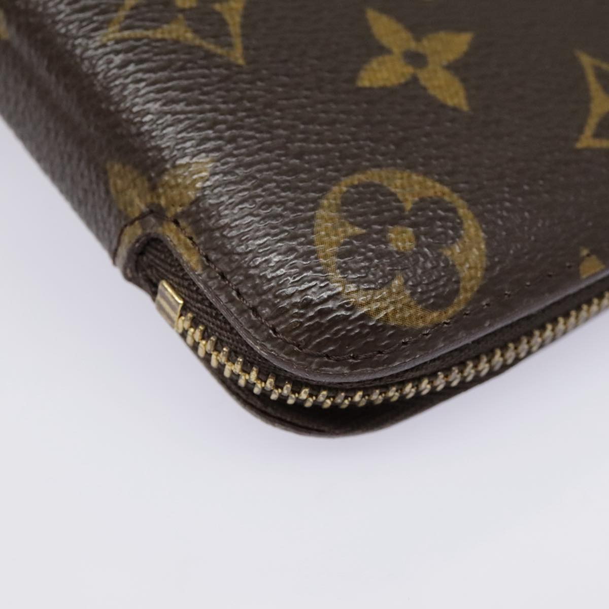 LOUIS VUITTON Monogram Agenda Geode Travel Case M62950 LV Auth 90037