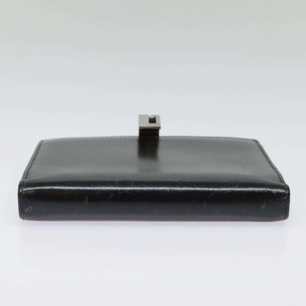 GUCCI Day Planner Cover Leather Black Auth 90051