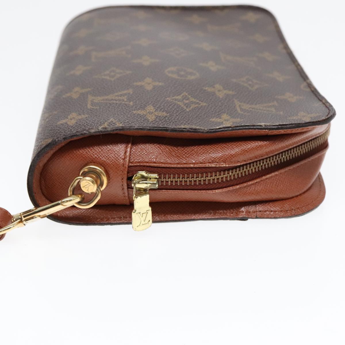 LOUIS VUITTON Monogram Orsay Clutch Bag M51790 LV Auth 90056
