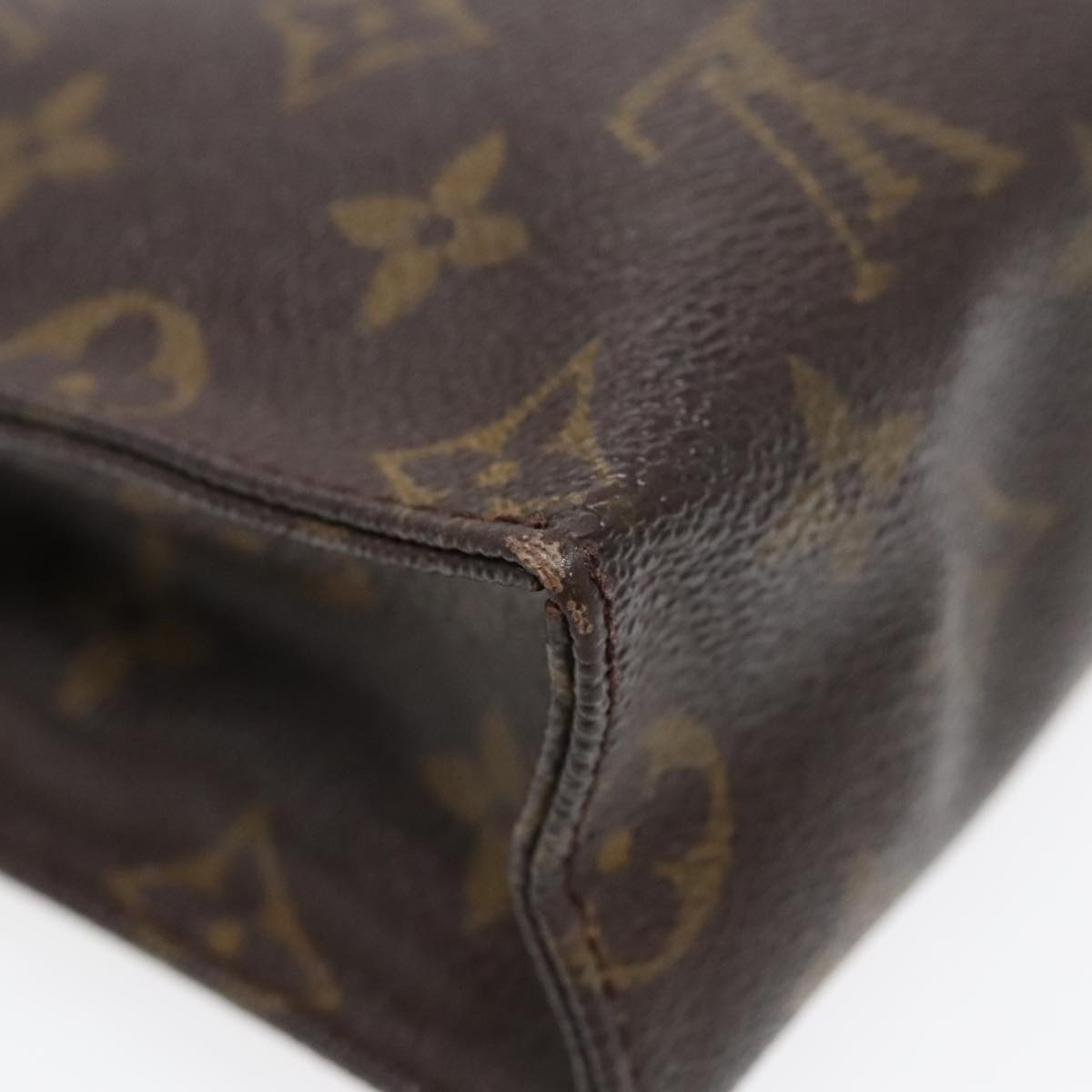 LOUIS VUITTON Monogram Poche Toilette 26 Pouch M47542 LV Auth 90060