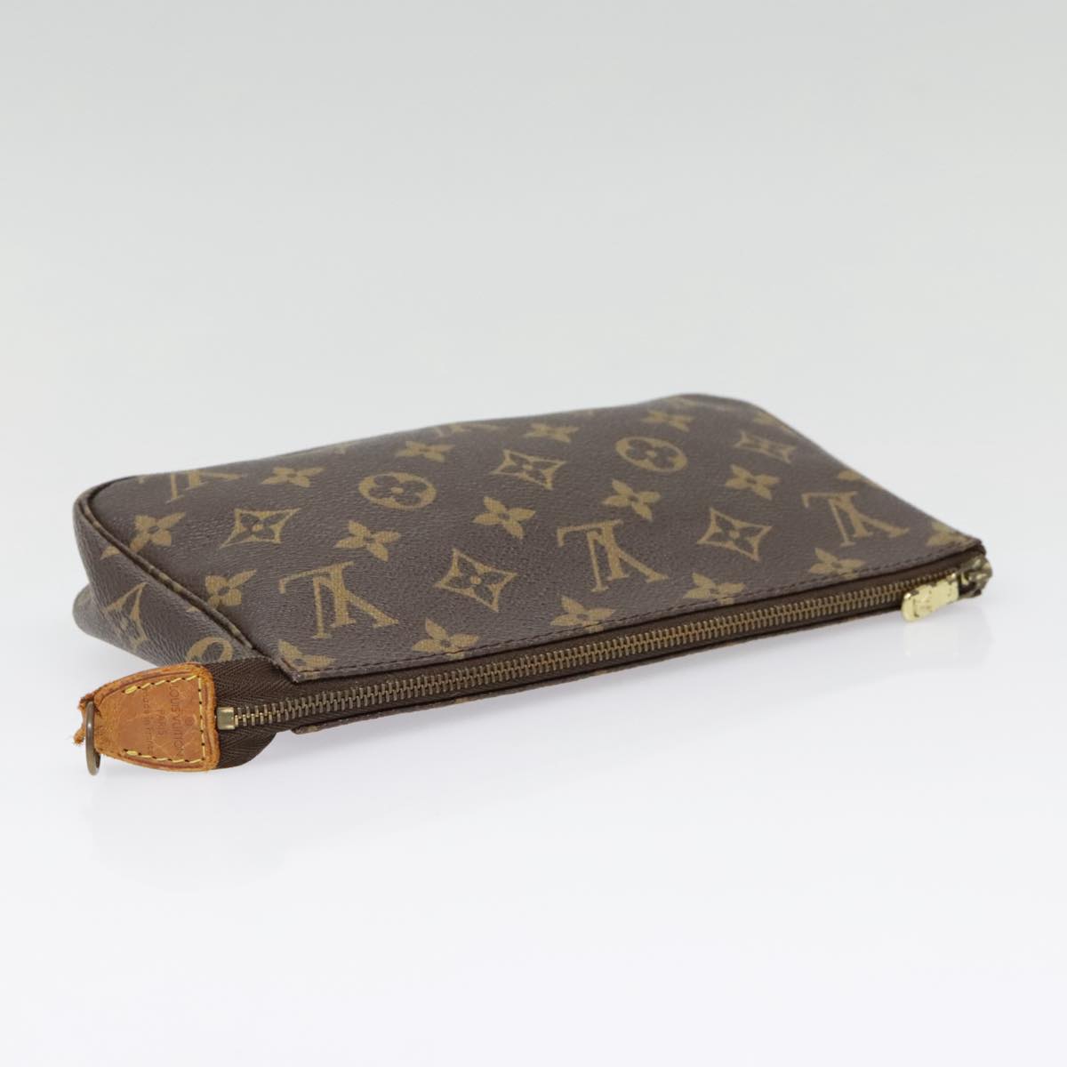 LOUIS VUITTON Monogram Pochette Accessoires Pouch M51980 LV Auth 90066