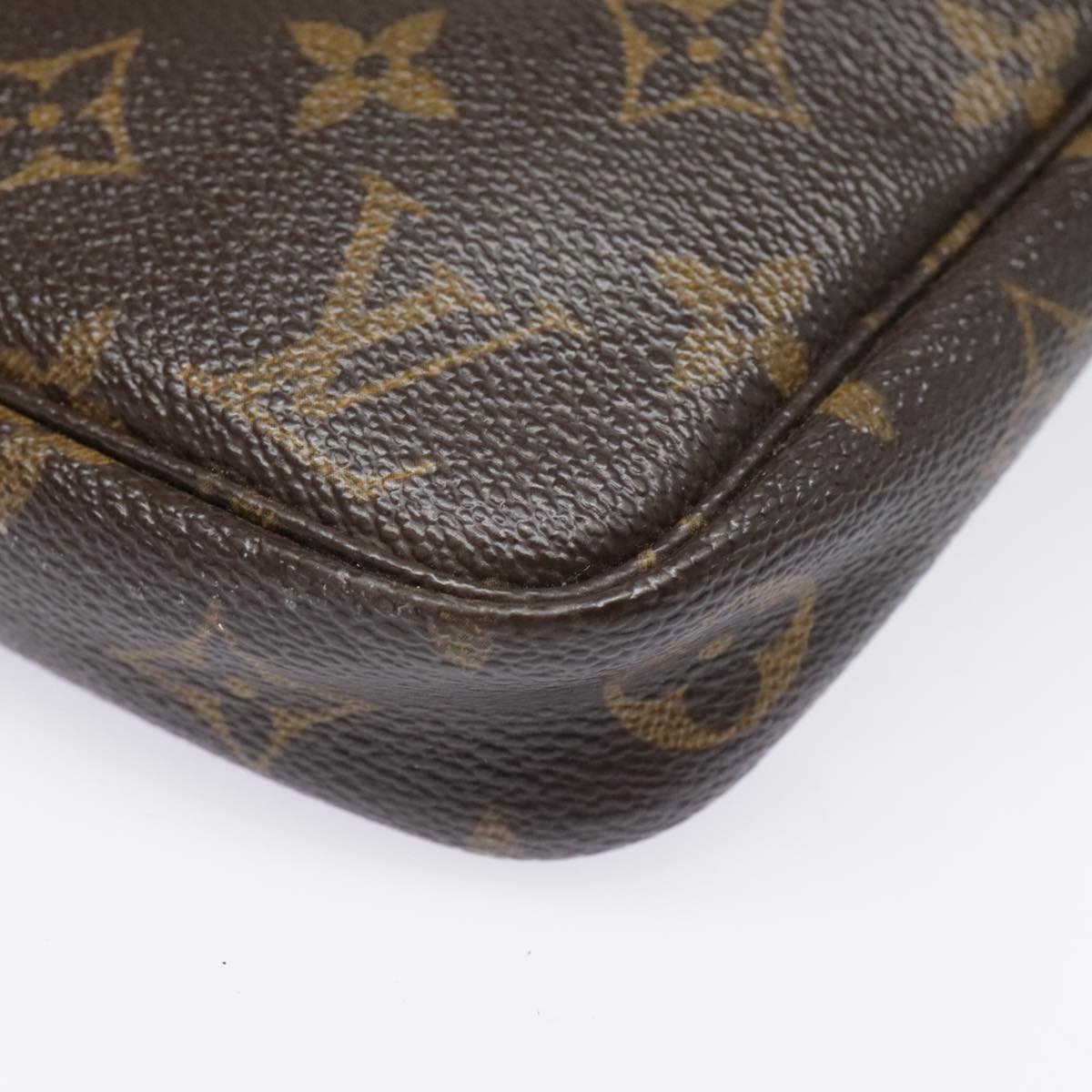 LOUIS VUITTON Monogram Pochette Accessoires Pouch M51980 LV Auth 90067