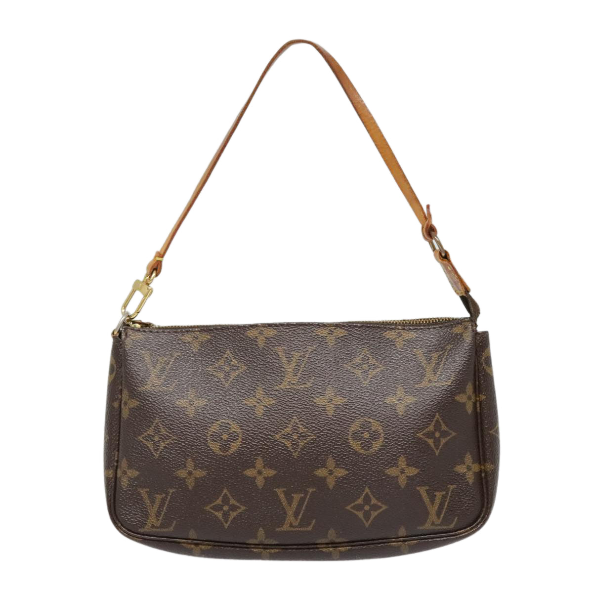 LOUIS VUITTON Monogram Pochette Accessoires Pouch M51980 LV Auth 90067