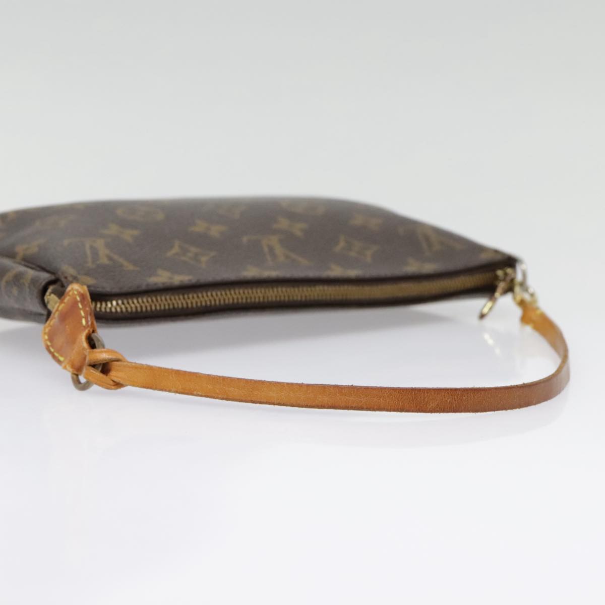 LOUIS VUITTON Monogram Pochette Accessoires Pouch M51980 LV Auth 90067