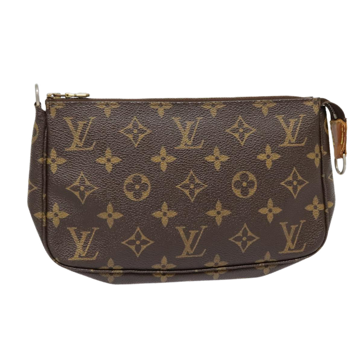 LOUIS VUITTON Monogram Pochette Accessoires Pouch M51980 LV Auth 90068