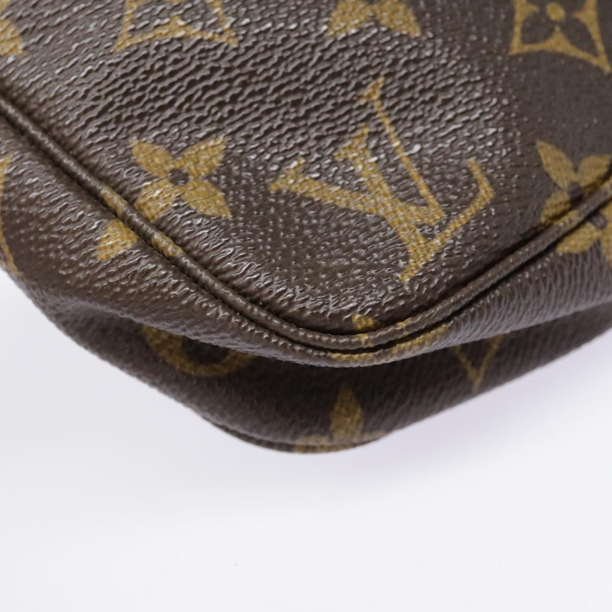 LOUIS VUITTON Monogram Pochette Accessoires Pouch M51980 LV Auth 90068