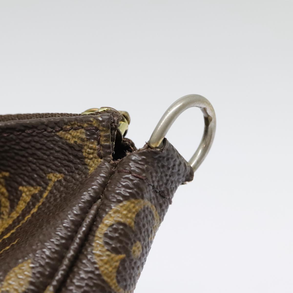 LOUIS VUITTON Monogram Pochette Accessoires Pouch M51980 LV Auth 90068