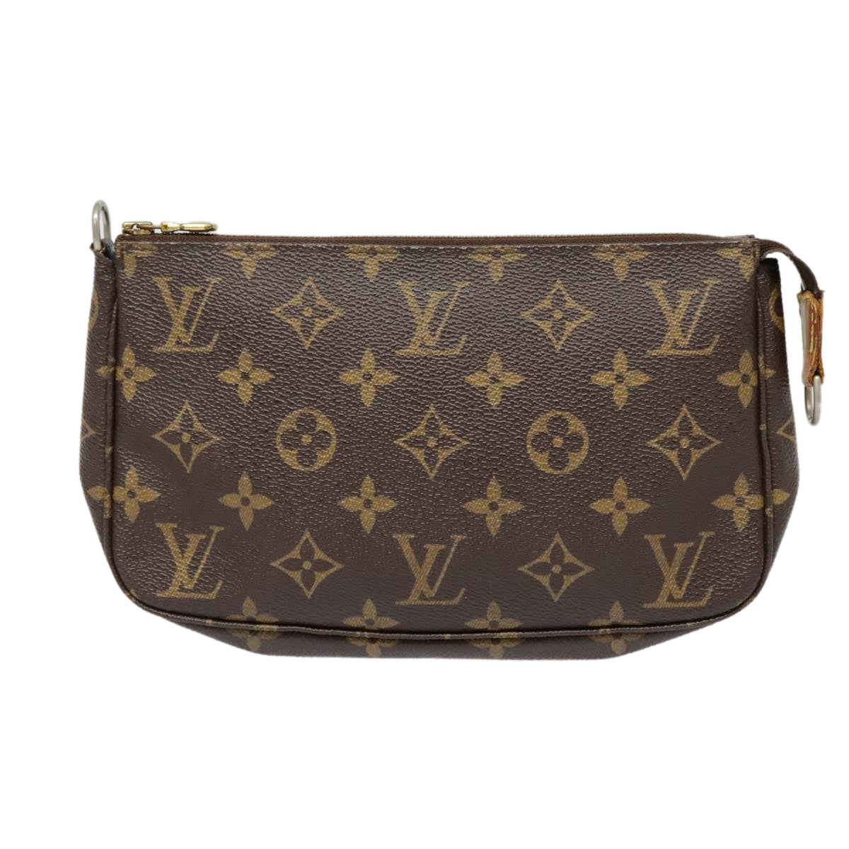 LOUIS VUITTON Monogram Pochette Accessoires Pouch M51980 LV Auth 90068