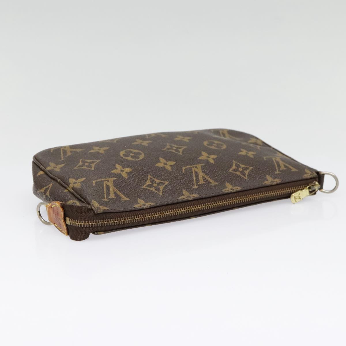 LOUIS VUITTON Monogram Pochette Accessoires Pouch M51980 LV Auth 90068