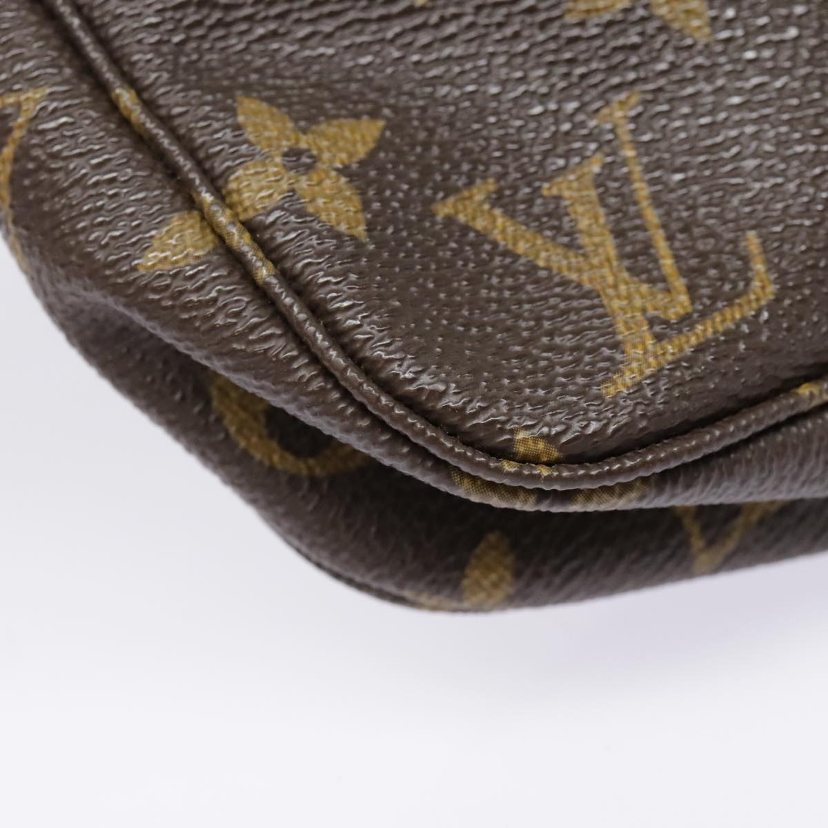 LOUIS VUITTON Monogram Pochette Accessoires Pouch M51980 LV Auth 90068