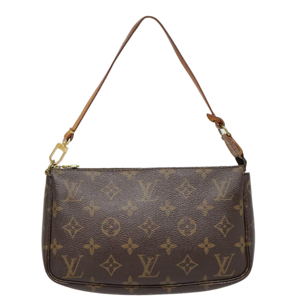 LOUIS VUITTON Monogram Pochette Accessoires Pouch M51980 LV Auth 90069