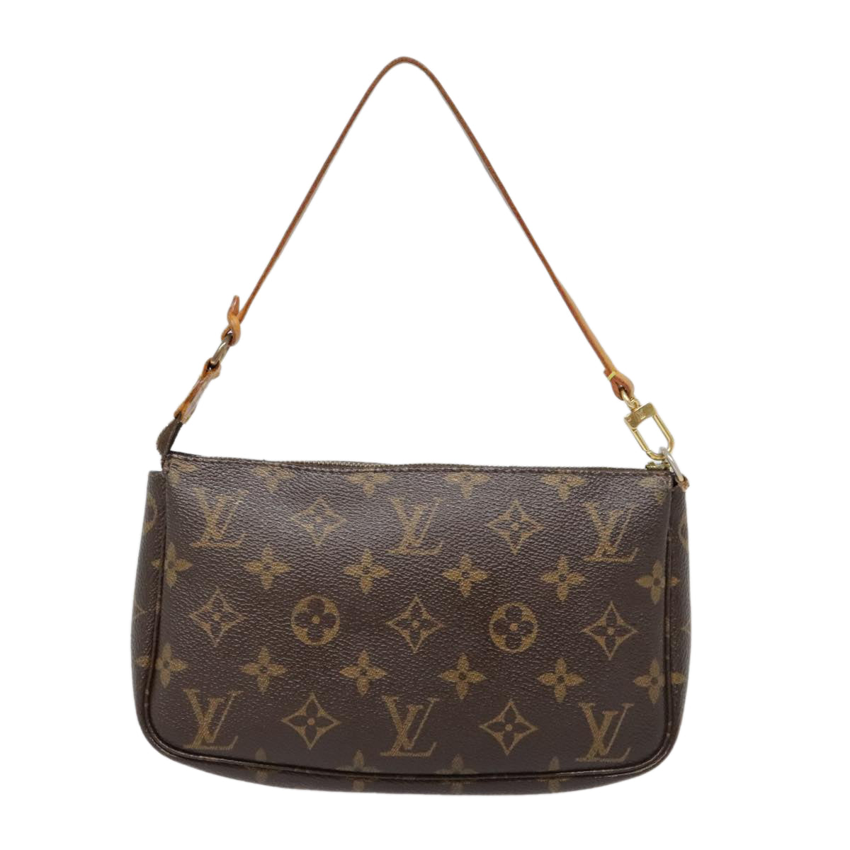 LOUIS VUITTON Monogram Pochette Accessoires Pouch M51980 LV Auth 90069