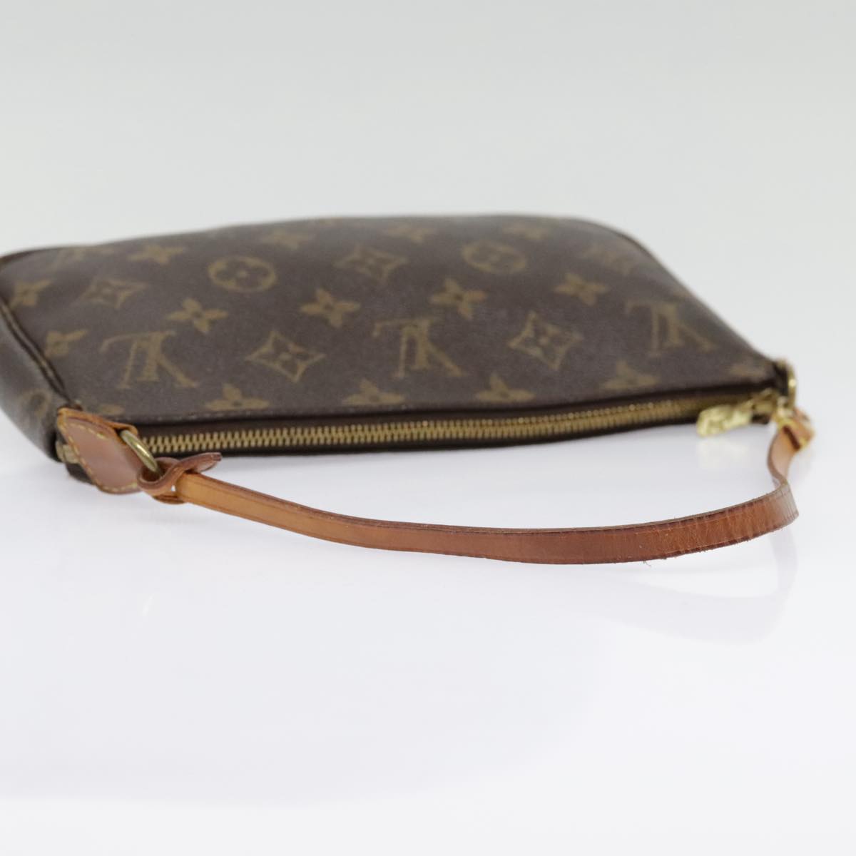 LOUIS VUITTON Monogram Pochette Accessoires Pouch M51980 LV Auth 90069