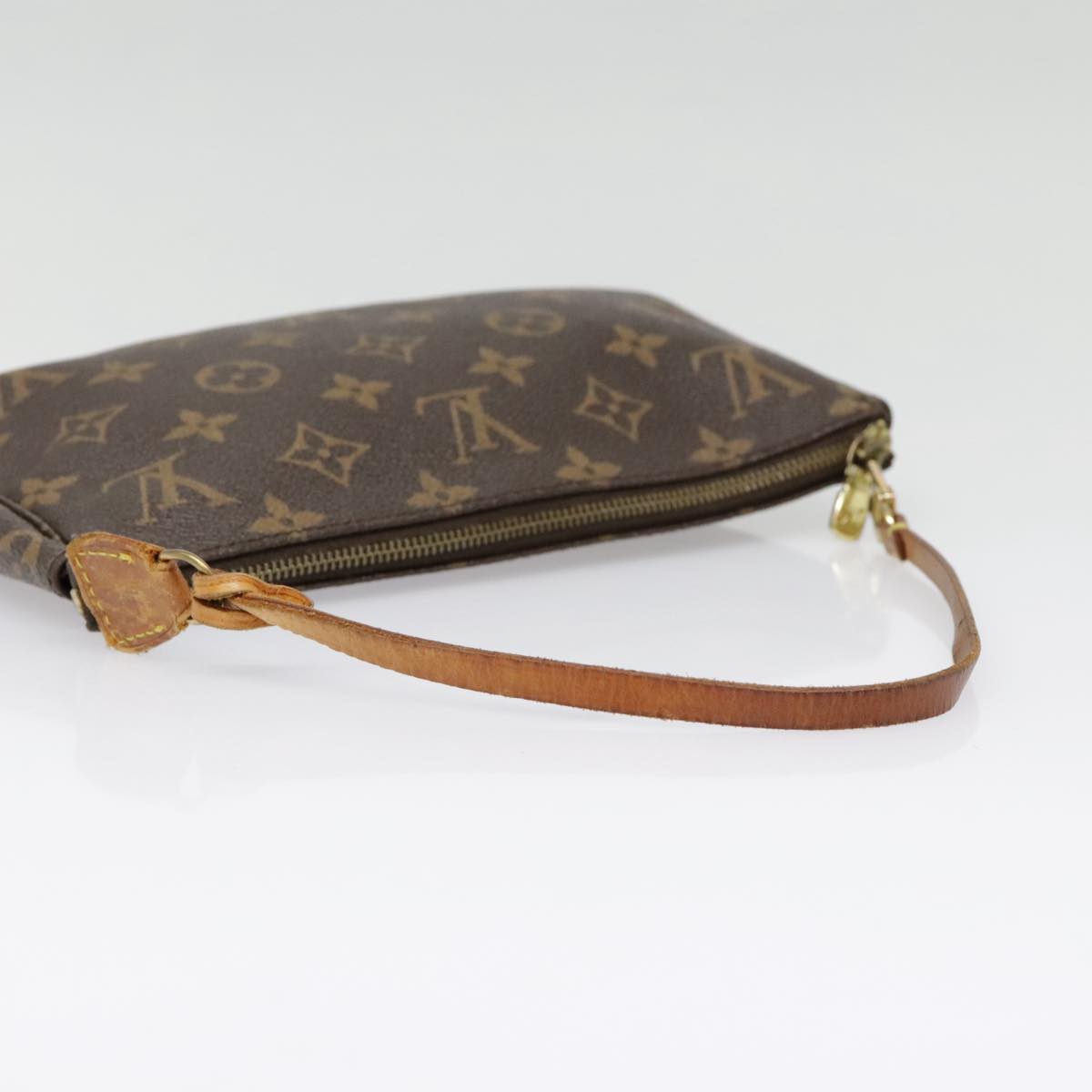 LOUIS VUITTON Monogram Pochette Accessoires Pouch M51980 LV Auth 90070