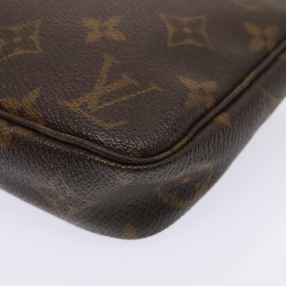 LOUIS VUITTON Monogram Pochette Accessoires Pouch M51980 LV Auth 90072