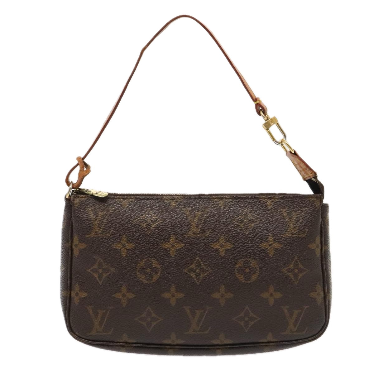 LOUIS VUITTON Monogram Pochette Accessoires Pouch M51980 LV Auth 90072