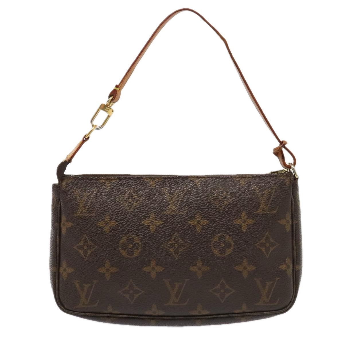 LOUIS VUITTON Monogram Pochette Accessoires Pouch M51980 LV Auth 90072