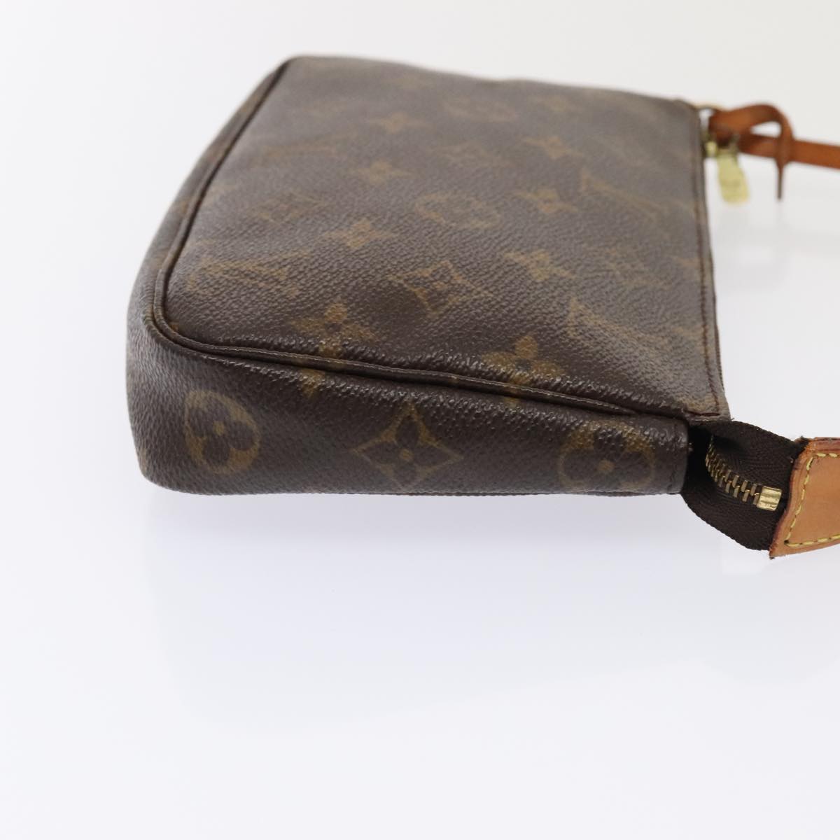 LOUIS VUITTON Monogram Pochette Accessoires Pouch M51980 LV Auth 90072